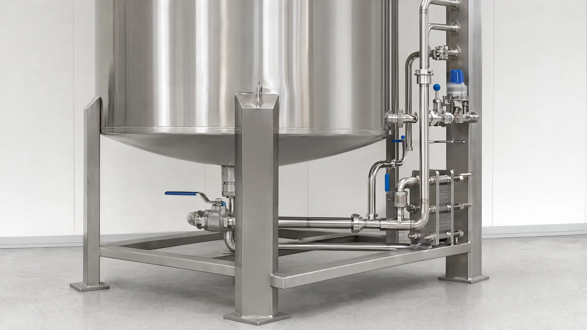Anonymized university chemical tank manufacturing and interface detail